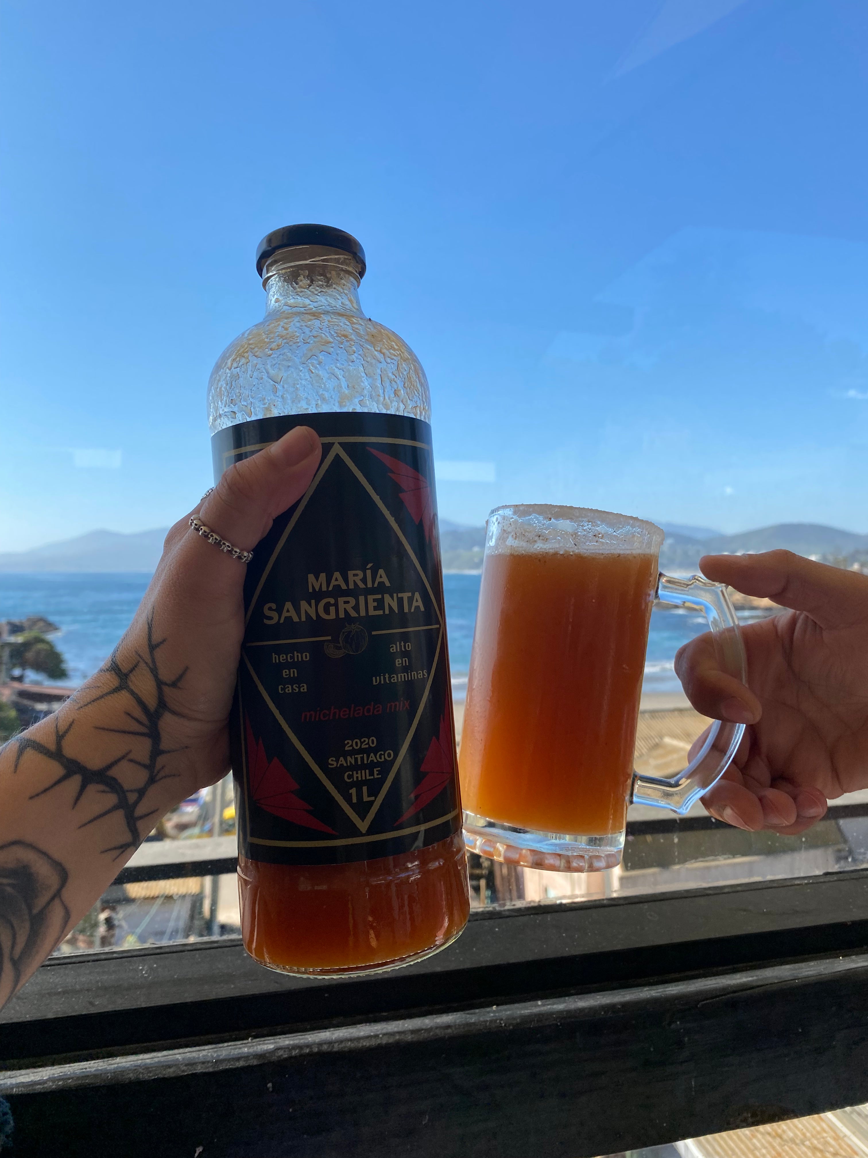 Promoción 4 Mix Michelada María Sangrienta